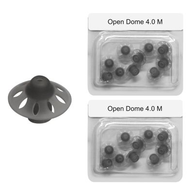 20 Counts Phonak Open 4.0 Hearing Aid Domes,Universal Open Domes for Phonak Hearing Aid Supplies (Medium)