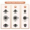 20 Counts Phonak Open 4.0 Hearing Aid Domes,Universal Open Domes for Phonak Hearing Aid Supplies (Medium) view 2