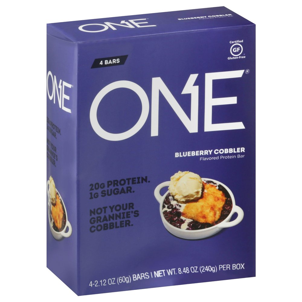 NineLife Basics O.neBar Blueberry Cobbler Tray 8.48 oz (Pack of 6)