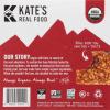 K.ate's Real Food Dark Chocolate Cherry Almond Bars 6.6OZ Pack of 8 view 2