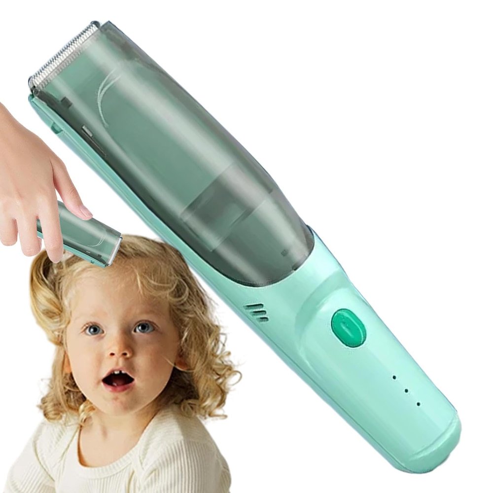 Quiet Baby Hair Clippers - Ultra Quiet Baby Hair Clipper Rechargeable, Wear Resistant Kid Hair Clippers | Waterproof Children Silent Hair Trimmer, Powerful Electric Kids Hair Cutter for Haircut