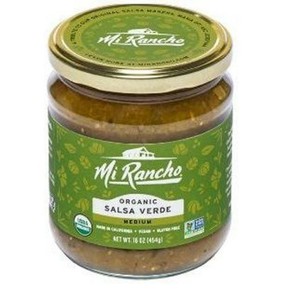 NineLife Basics M.i Rancho Organic Verde Salsa 16 oz (Pack of 6)