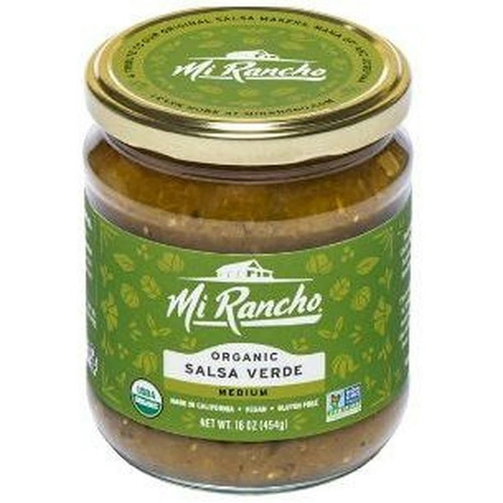 NineLife Basics M.i Rancho Organic Verde Salsa 16 oz (Pack of 6)