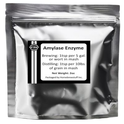 TAPCRAFT - Alpha Amylase - 2oz - Used for Beer Brewing - Used for Distilling