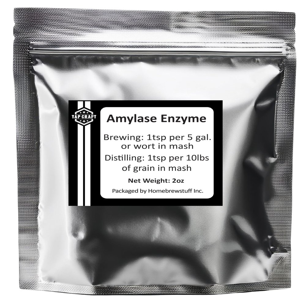 TAPCRAFT - Alpha Amylase - 2oz - Used for Beer Brewing - Used for Distilling