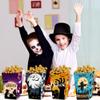 12 Pieces Halloween Popcorn Box Halloween Party Favor Snack Treat Boxes Candy Cookie Container Decorations Gifts for Kids Adults Halloween Party Favor Supplies view 2