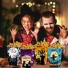 12 Pieces Halloween Popcorn Box Halloween Party Favor Snack Treat Boxes Candy Cookie Container Decorations Gifts for Kids Adults Halloween Party Favor Supplies view 4
