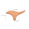Healeved Wood Gua Sha Tool for Massage Ergonomic Shape for Muscle Fatigue Relieve Guasha Scraper Guasha Board Khaki view 2