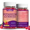 2 Pack Potassium Supplement Gummies 1000mg, Potassium Gummies for Adults, Support Leg Cramps & Muscle Health - Vegan,120 Count view 1