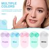 KAOPET 50 Pack Contact Lens Cases, Transparent Contact Cases Bulk in 5 colors, Cute Contact Lenses Case Leak-proof, Eye Contact Case for Home and Travel view 2