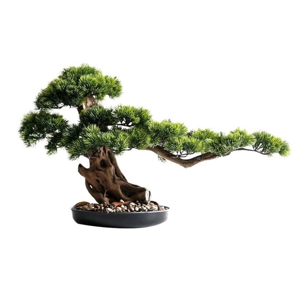 YXIANG56Q Fake Plants Artificial Bonsai Entryway Living Room Greenery Large Fake Tree Hotel Decorations Zen Ornaments Bonsai Tree
