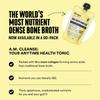 Gevity Rx Bone Broth Body Glue- A.M. CLEANSE, Go Pouch, Bone Broth Concentrate, 10x more collagen, The Most Nutrient Dense, Functional Ingredients,100% Grass Fed Beef, 20 servings|5 Litres, 7.05 Ounce view 4