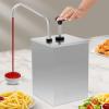 4L Sauce Dispenser Condiment Soy Ketchup Mustard Dispenser Pump Bucket Stainless,Used For Buffet Equipment, Fast Food Equipment, Baking Equipment view 2