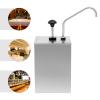 4L Sauce Dispenser Condiment Soy Ketchup Mustard Dispenser Pump Bucket Stainless,Used For Buffet Equipment, Fast Food Equipment, Baking Equipment view 3