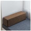 XMAYODS Mattress Extender Double/Single Bed, Bed Gap/Space Filler, Headboard Pillow Between Headboard and Mattress or Wall, High-Density Foam with Removable Cover(Coffee,120x5x10cm) view 1