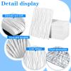100 Pack Disposable Hand Towels Guest Dinner Napkins Paper Hand Towels Soft and Absorbent Bathroom Napkins Disposable Party Napkins for Wedding Powder Room Dinners or Events view 3