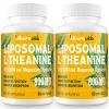 Vivaravida L-Theanine 800mg Supplement with GABA and Magnesium Glycinate - Natural Compound, Sleep and Relaxation (120 Softgels) view 1