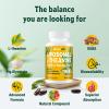 Vivaravida L-Theanine 800mg Supplement with GABA and Magnesium Glycinate - Natural Compound, Sleep and Relaxation (120 Softgels) view 4