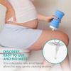 Cynpel Foldable Peri Bottle - Compact Leak-Proof Portable Travel Bidet Sprayer - Ideal for Postpartum Care Perineal Spray Wash & Personal Hygiene - Jet Spray Portable Bidet - Blue view 2