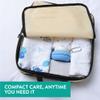 Cynpel Foldable Peri Bottle - Compact Leak-Proof Portable Travel Bidet Sprayer - Ideal for Postpartum Care Perineal Spray Wash & Personal Hygiene - Jet Spray Portable Bidet - Blue view 3