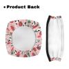Gomyblomy Panda Rollator Walker Accessories for Seniors Daisy Strawberry Print Walker Seat Covers for Women Universal Soft Walker Seat and Backrest Covers view 3