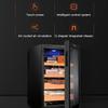 AWAYDD Humidors Cigar Cabinet, Electronic Cigar Moisturizing Cabinet Dual Core Refrigeration Integrated Chassis, Cigar Cabinet Touch Screen Design 50L 300Pcs Capacity view 2