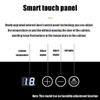 AWAYDD Humidors Cigar Cabinet, Electronic Cigar Moisturizing Cabinet Dual Core Refrigeration Integrated Chassis, Cigar Cabinet Touch Screen Design 50L 300Pcs Capacity view 4