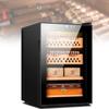 AWAYDD 50L Intelligent Cigar Humidor, Electric Cooling Cigar Fridge, 300 Cigars Capacity Humidor Cabinet with Cedar Shelves, 11~18C Temperature Control, 20240719 view 1
