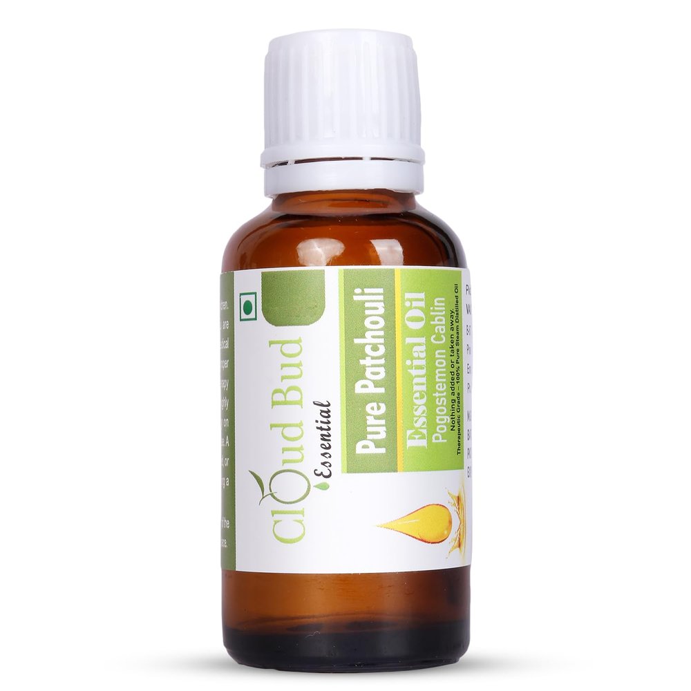 Cloud Bud Pure Patchouli Essential Oil 30ml 1.01oz Pogostemon Cablin 100% Pure and Natural Therapeutic Grade
