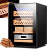 AWAYDD Humidors Cigar Cabinet, Intelligent Electronic Cigar Humidor Cabinet, Electric Cigar Humidor Cooler with Cedar Lining, 4 Layer Drawers, Temperature 11~18C view 1