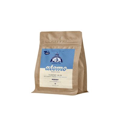 Atomo Bluestone Lane Flagstaff Remix Roast. Atomo Ground Coffee Collaboration, Sustainable Low-Acid Ground Coffee for Drip, French Press, and Pour-Over 12oz (340g)
