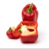 Fresh Organic Red Bell Peppers by RawJoy Farms, 2 Pound view 1