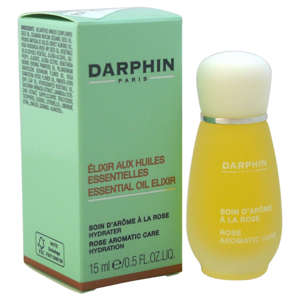 Darphin Essential Oil Elixir Rose Aromatic Care - 0.5 fl oz / 15 mL, Yellow