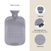 2.0L Fashy Hot Water Bottle with Barker Textiles 100% Wool Cover (Orange) Hot Water Bag with Cover view 3