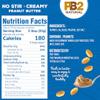 PB2 Natural Creamy Peanut Butter | All Natural Peanut Butter Spread, No Stir, Healthy, Naturally Sweetened with Zero Added Sugar, Certified Gluten Free, Vegan (1-Pound Jar, Pack of 2) view 2