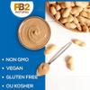 PB2 Natural Creamy Peanut Butter | All Natural Peanut Butter Spread, No Stir, Healthy, Naturally Sweetened with Zero Added Sugar, Certified Gluten Free, Vegan (1-Pound Jar, Pack of 2) view 3