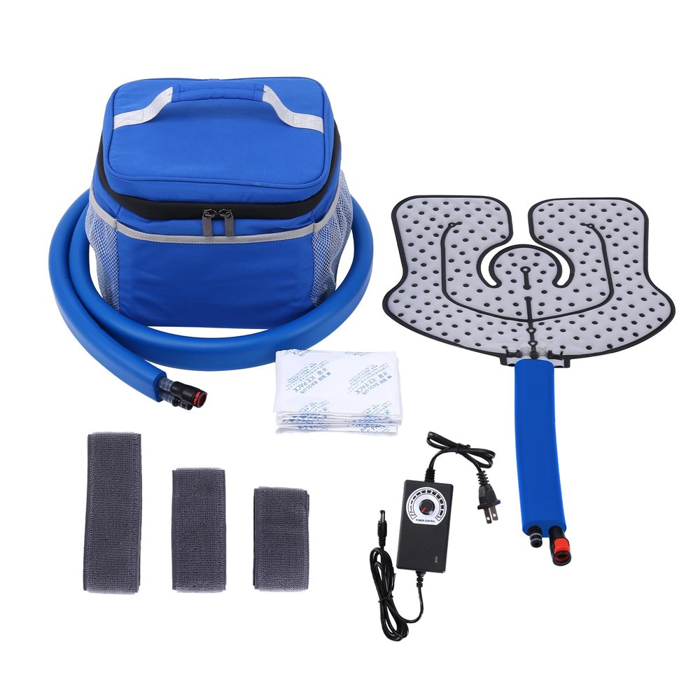 Medical Cold Therapy System Ice Machine Cryotherapy Freeze Kit with Universal Pad for Pain Relief Knee Shoulder Ankle Back Hip Leg Injury Recovery (M)