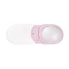 NUOYAQI Pocket Magnifying Glass Small Magnifier with Lights for Seniors, Kids,Pull Type LED Lighted Magnifier 10X, Pink view 2