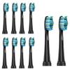 MYbrushnice Replacement Toothbrush Heads Compatible with Initio Electric Toothbrush Model IT959, Brush Heads for Initio IT959 (10 Pack - Black) view 1