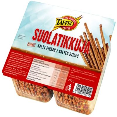 Taffel salted sticks baked Snacks 1 Box of 250g SPSP pack (SOPOSOPO)