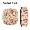 LedBack Maple Leaves Walker Accessories Thanksgiving Walker Seat Cover Cushion Machine Washable Rollator Seat and Back Rest Covers Thanksgiving Decor Walker Covers Dust Cover view 2