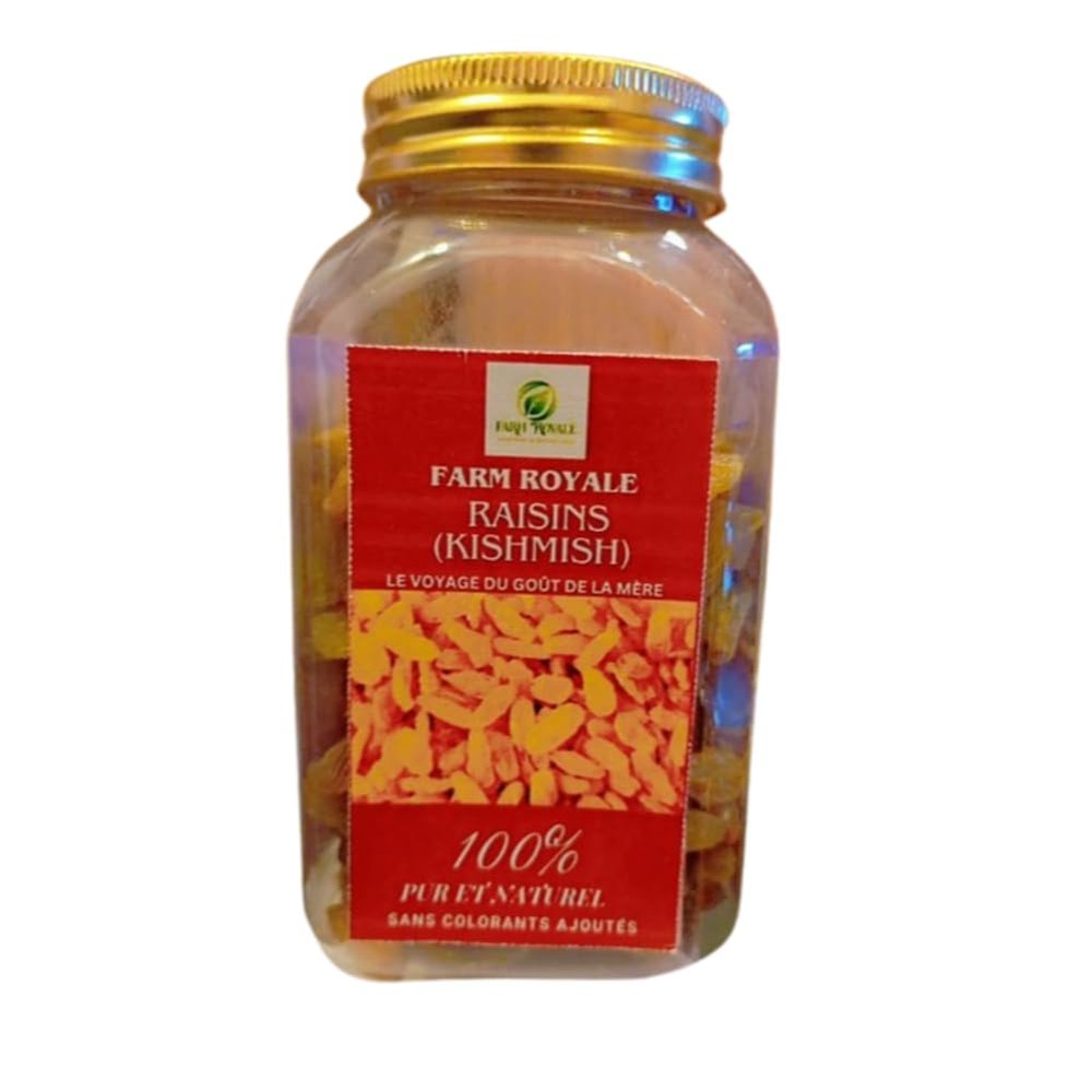 Farm Royale Green kishmish - 250 GM ||100% Pure and Natural||Shudh||Handpicked Material||Export quality