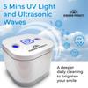 Innovative Ultrasonic Retainer Cleaner with a Larger 200ML Pod, 45kHz Retainer Cleaner Machine for Dentures, Night Guard Cleaner, Mouth Guard Cleaner, Denture Cleaner, Aligner Cleaner view 3