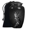 JAGSHASHI Owl Urn - Cremation Urns for Women - Urn for Ashes Adult Male - Cremation Memorial - Cremation Companion Urns - Funeral Urn (10 inch Pack of 1) view 1