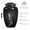 JAGSHASHI Owl Urn - Cremation Urns for Women - Urn for Ashes Adult Male - Cremation Memorial - Cremation Companion Urns - Funeral Urn (10 inch Pack of 1) view 2