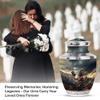 JAGSHASHI Native American Urns for Ashes - Urn for Ashes for Women - Urns for Ashes Adult Female Mom - Funeral Urn - Human Urns for Ashes (10 inch Pack of 1) view 3