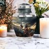 JAGSHASHI Native American Urns for Ashes - Urn for Ashes for Women - Urns for Ashes Adult Female Mom - Funeral Urn - Human Urns for Ashes (10 inch Pack of 1) view 4