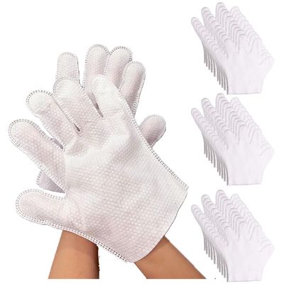 Nooboochichy dust wiper cleaning gloves with fingers thick convinient easy-use dusting gloves with fingers furniture wipes pet hair cleaning