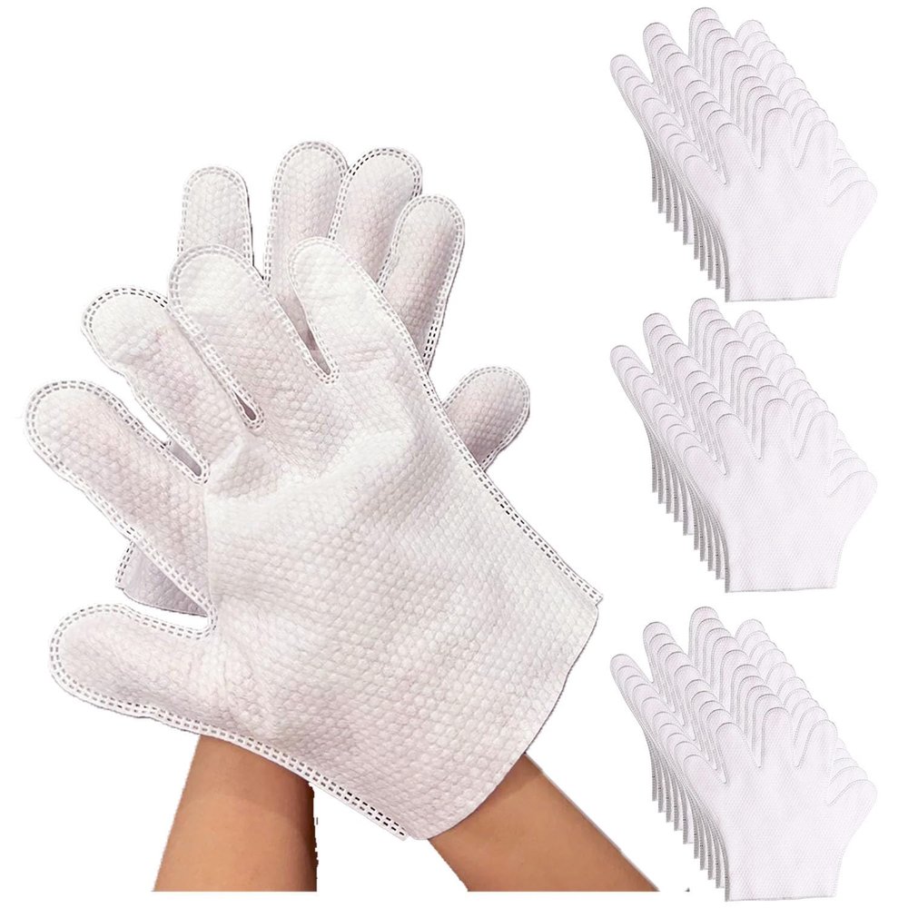 Nooboochichy dust wiper cleaning gloves with fingers thick convinient easy-use dusting gloves with fingers furniture wipes pet hair cleaning
