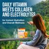 The Frozen Bean Sunkist Hydration & Collagen Cara Cara Orange Electrolyte Powder Drink Mix (20 Sticks), with Collagen Peptides, Vitamin C & Zinc, Just Add Water view 2